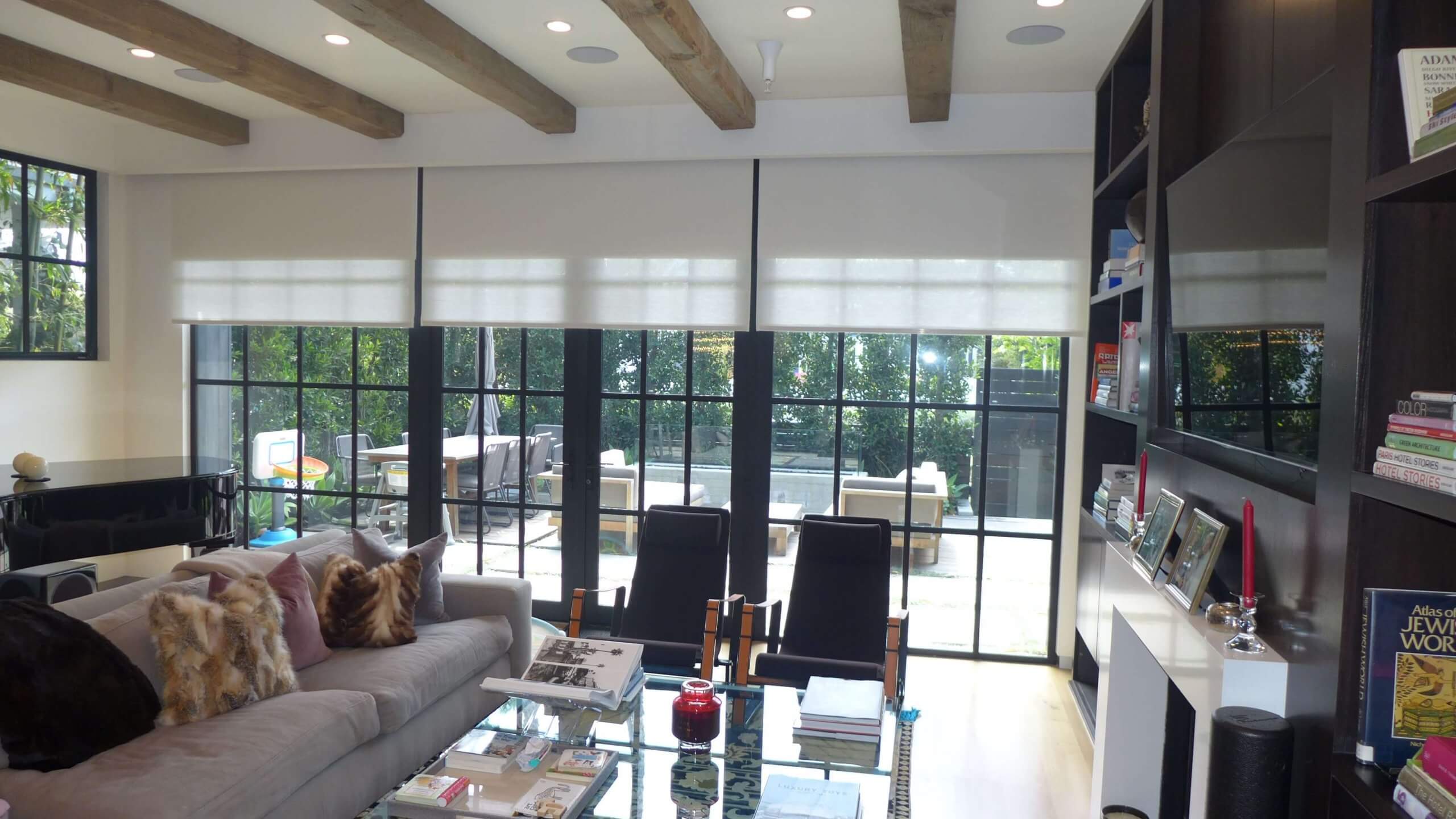 privacy roller shades
