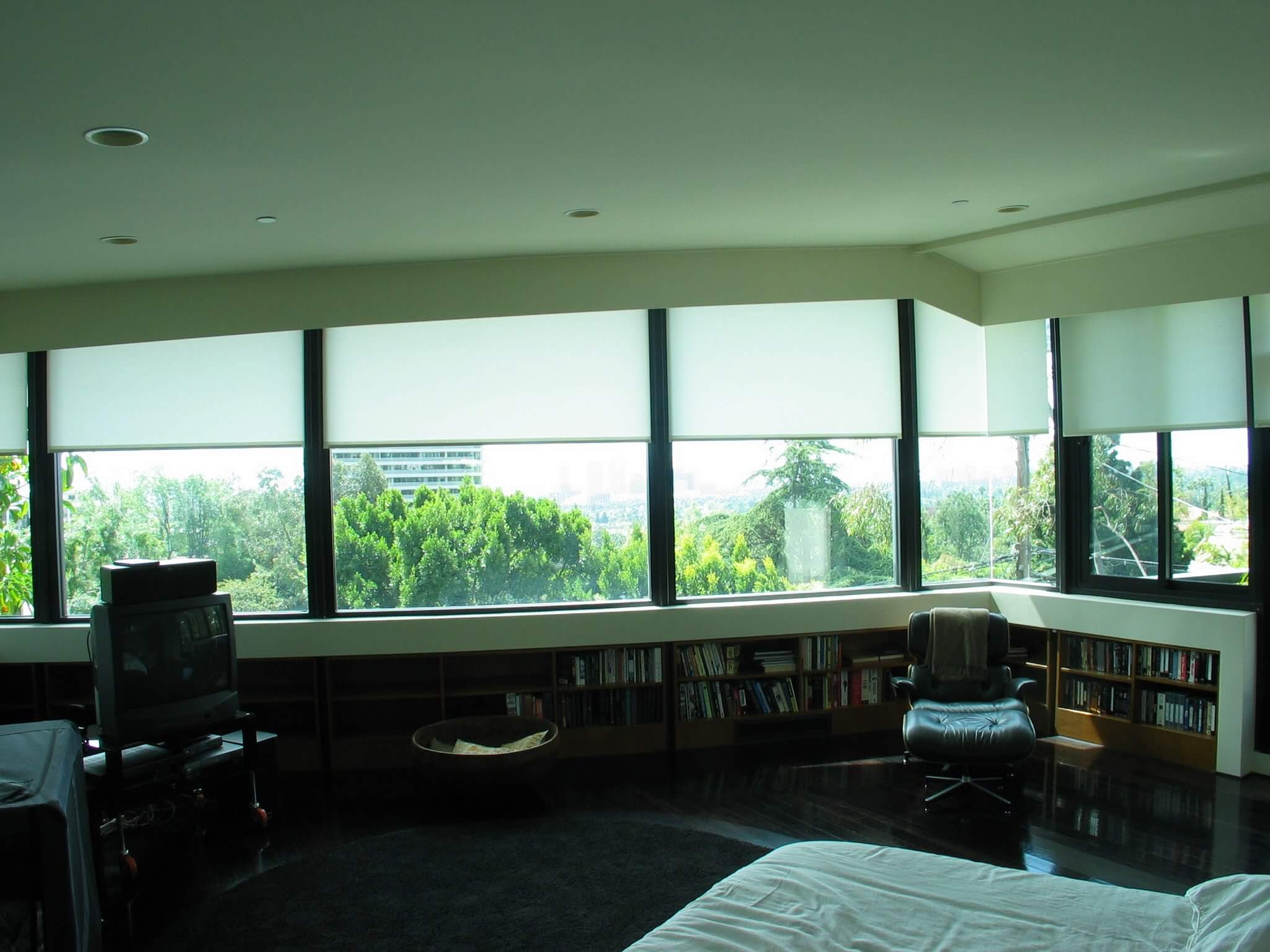 privacy roller shades