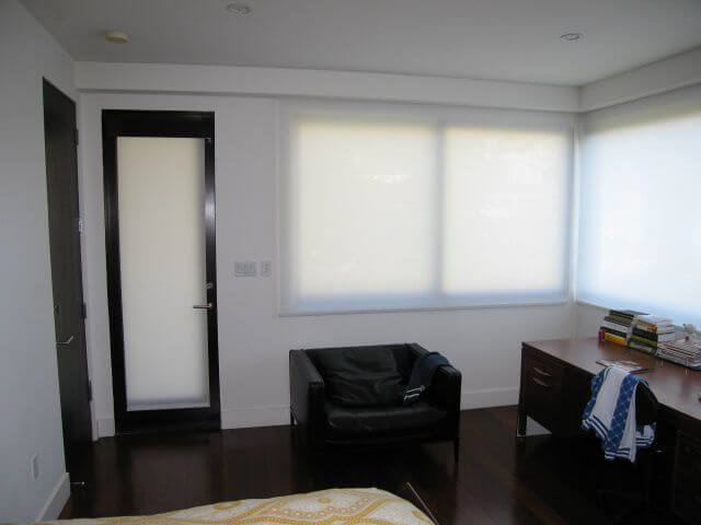 privacy roller shades