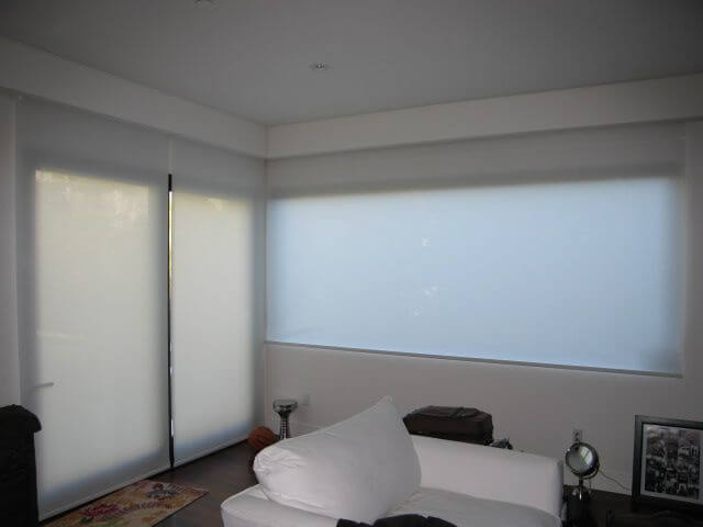 privacy roller shades