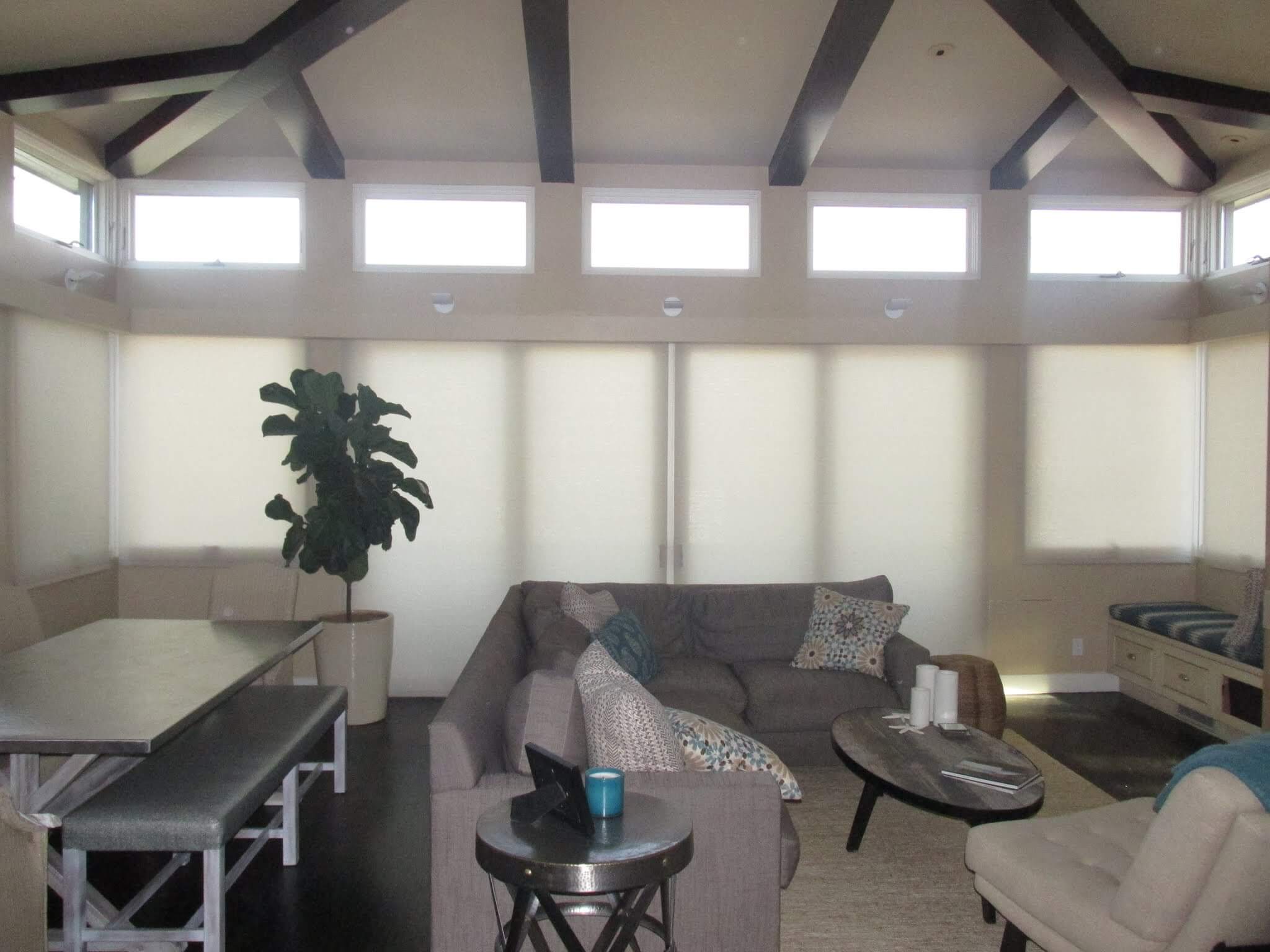 privacy roller shades