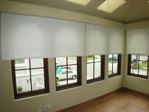 privacy roller shades