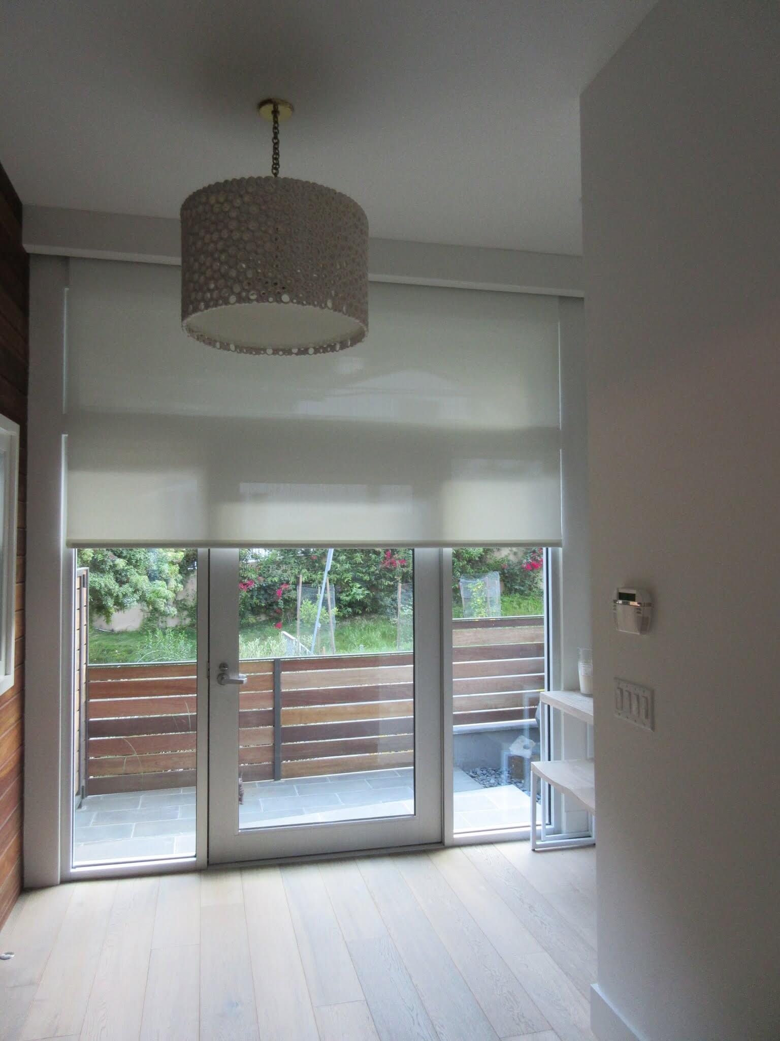 privacy roller shades